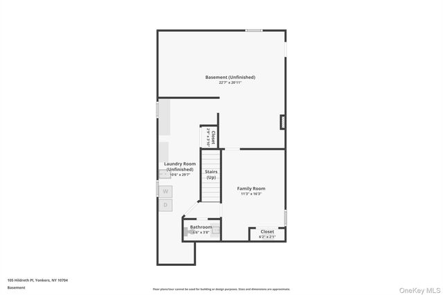 105 Hildreth Place, Yonkers, NY 10704