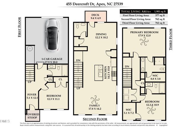 455 Deercroft Drive, Apex, NC 27539