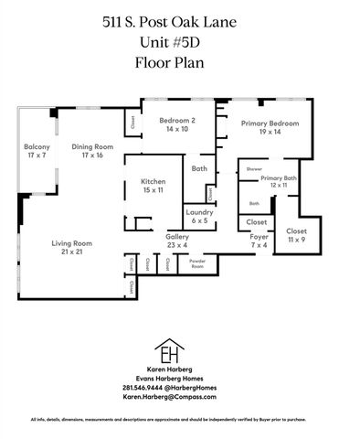 511 S Post Oak Lane 5D, Houston, TX 77056