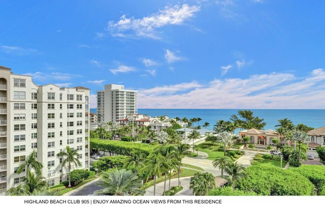3606 S OCEAN Boulevard 905, Highland Beach, FL 33487