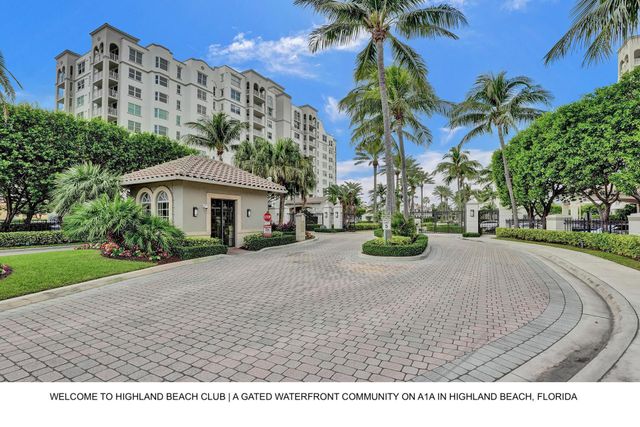 3606 S OCEAN Boulevard 905, Highland Beach, FL 33487