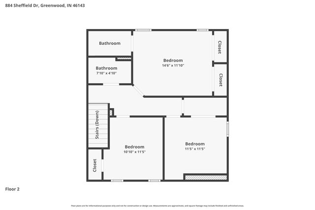 884 Sheffield Drive, Greenwood, IN 46143