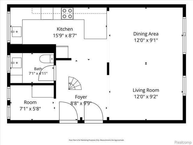 7750 3rd Street 101, Detroit, MI 48202