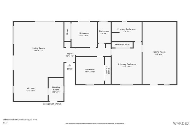 2434 Camino Del Rio, Bullhead City, AZ 86442