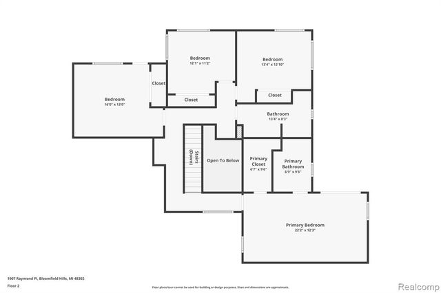 1907 Raymond Place, Bloomfield Hills, MI 48302