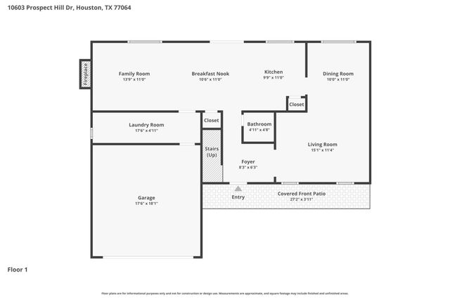 10603 Prospect Hill Drive, Houston, TX 77064