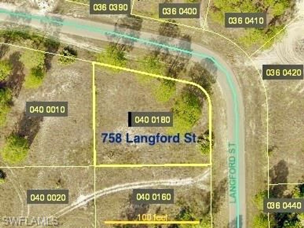 758 Langford ST, LEHIGH ACRES, FL 33974 — exterior
