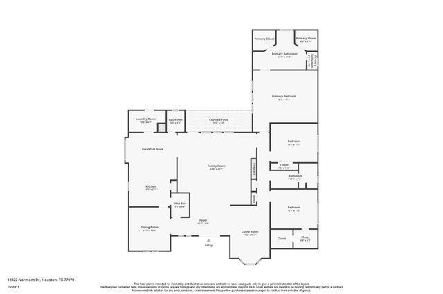 12322 Normont Drive, Houston, TX 77070