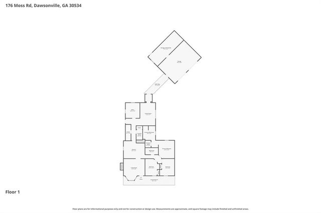 176 Moss Road, Dawsonville, GA 30534