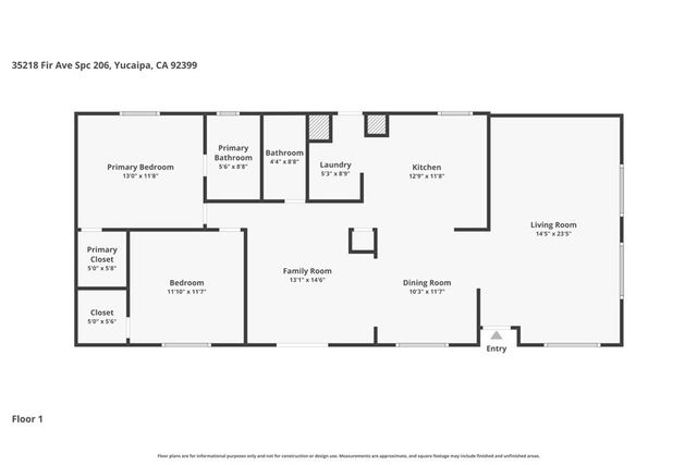 35218 Fir Avenue 206, Yucaipa, CA 92399