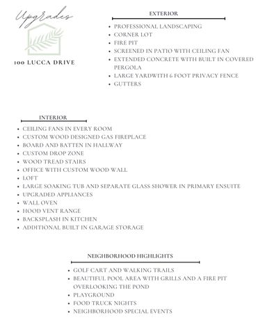 100 Lucca Drive, Summerville, SC 29486