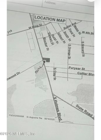 0 12TH Street, St. Augustine, FL 32084