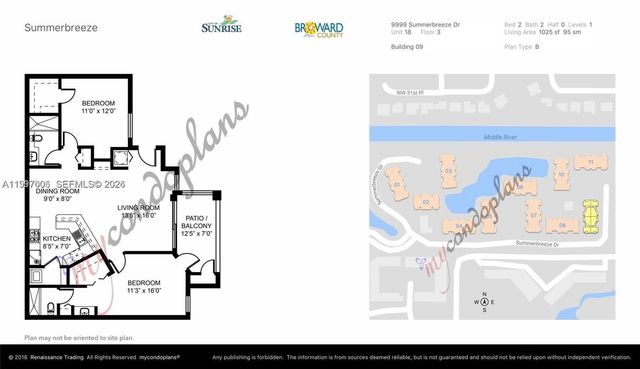 9999 Summerbreeze Dr 918, Sunrise, FL 33322