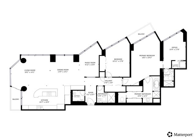 111 W Maple Street 3402-3404, Chicago, IL 60610