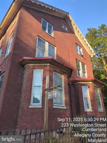 223-225 WASHINGTON ST, Cumberland, MD 21502