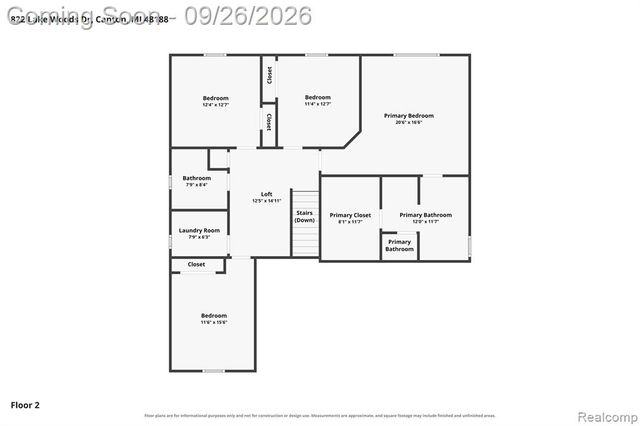 822 Lake Woods Drive, Canton, MI 48188