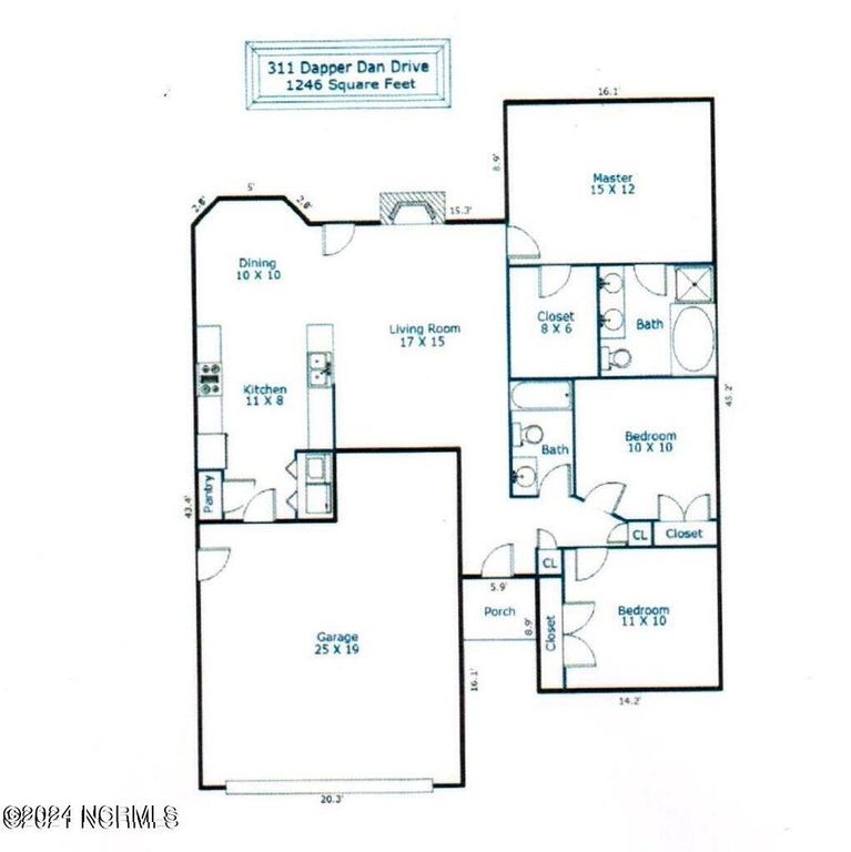 311 Dapper Dan Drive, Sneads Ferry, NC 28460