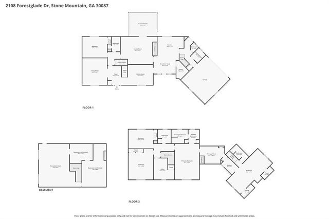 2108 Forestglade Drive, Smoke Rise, GA 30087