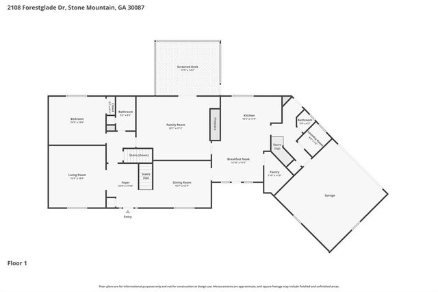 2108 Forestglade Drive, Smoke Rise, GA 30087