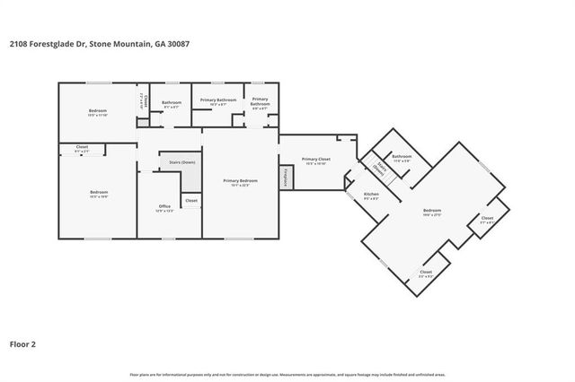 2108 Forestglade Drive, Smoke Rise, GA 30087