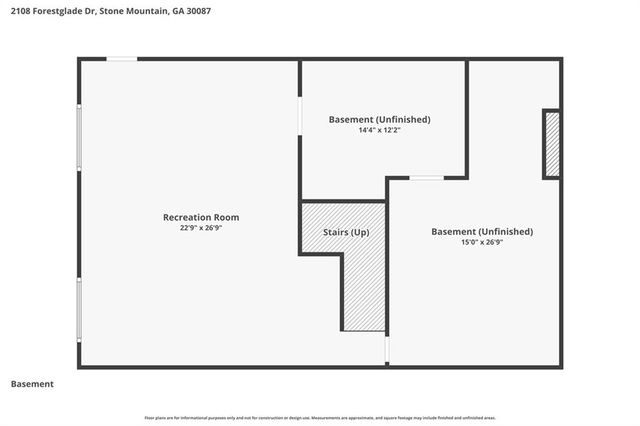 2108 Forestglade Drive, Smoke Rise, GA 30087