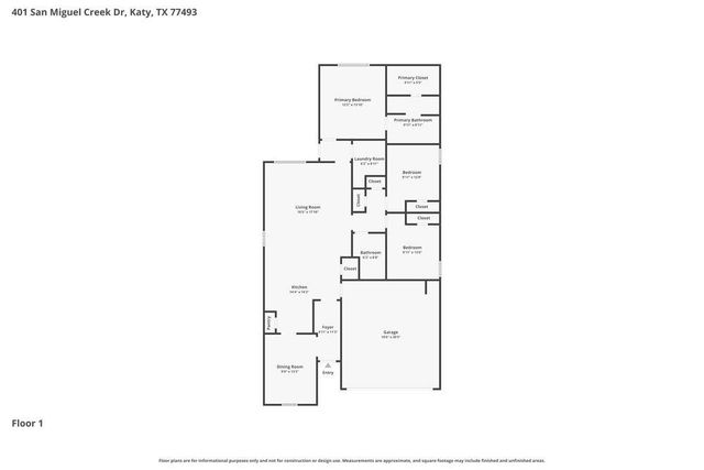 401 San Miguel Creek Drive, Katy, TX 77493