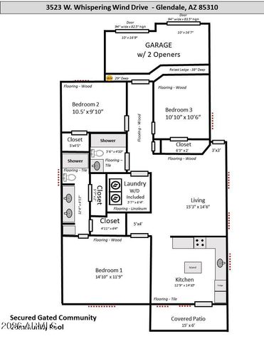 3523 W WHISPERING WIND Drive, Glendale, AZ 85310