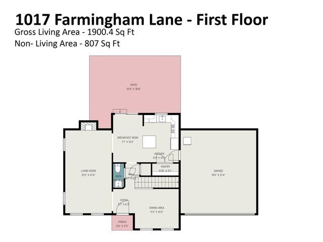 1017 Farmingham Lane, Indian Trail, NC 28079