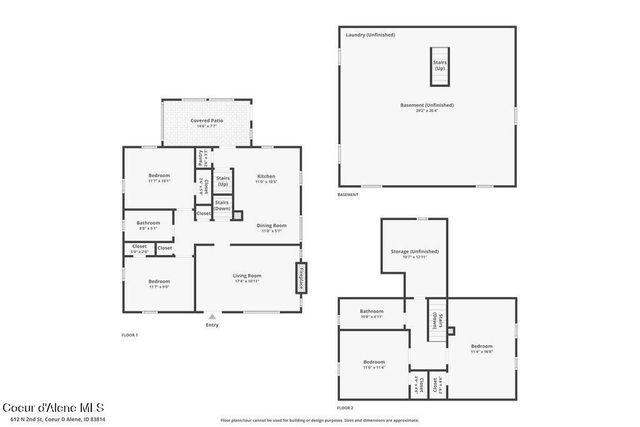 612 N 2nd St, Coeur D'alene, ID 83814