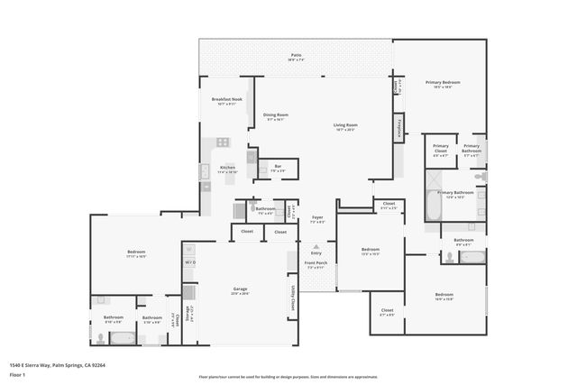 1540 E Sierra Way, Palm Springs, CA 92264