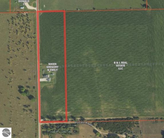 2372 N Merritt Road, Merritt, MI 49667