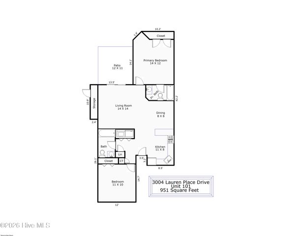 3004 Lauren Place Drive Apt 101, Wilmington, NC 28405