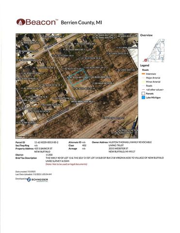 425 S Barker Street, New Buffalo, MI 49117