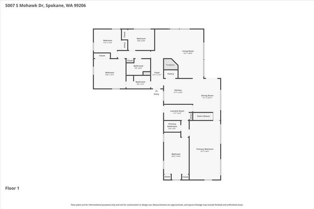5007 S Mohawk Dr, Spokane Valley, WA 99206