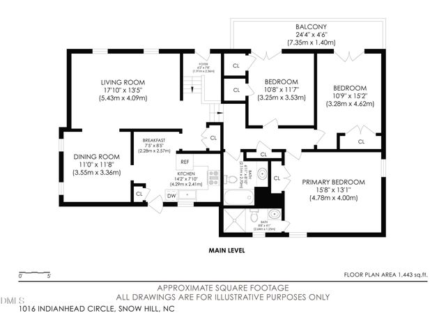 1016 Indianhead Circle, Snow Hill, NC 28580