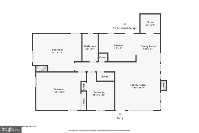 13709 MARBURY LN, Woodbridge, VA 22191