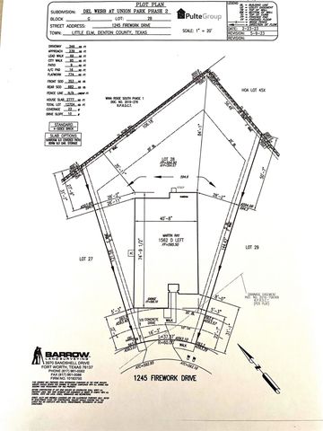 1245 Firework Drive, Little Elm, TX 76227