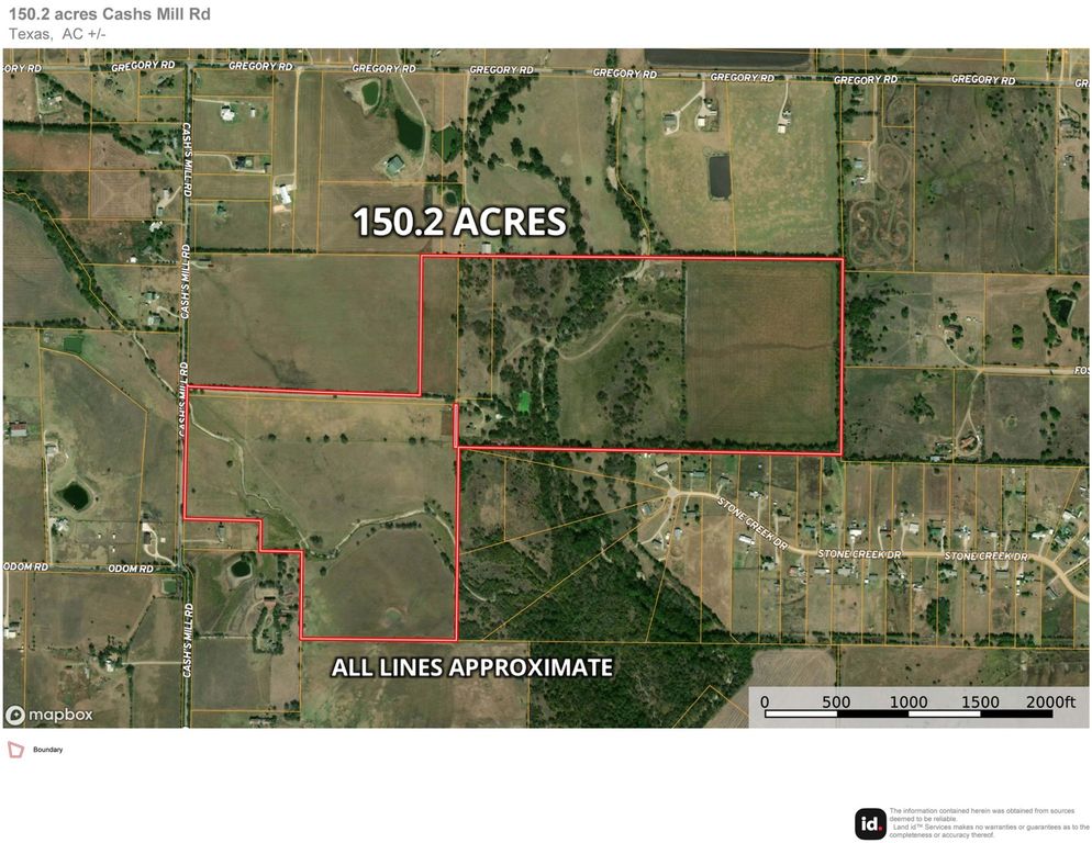 150.2 +/- ac 14134 Cashs Mill Road, Sanger, TX 76266