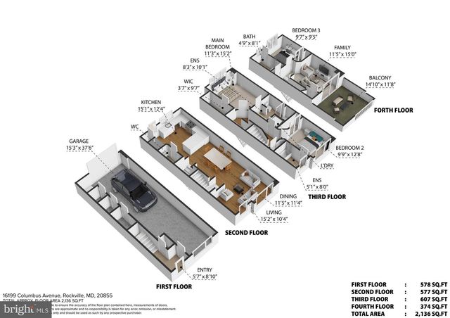 16199 COLUMBUS AVE, Rockville, MD 20855