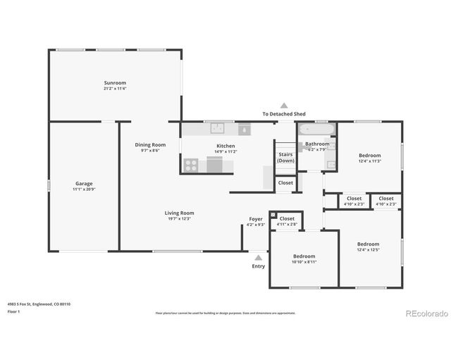 4983 S Fox St, Englewood, CO 80110
