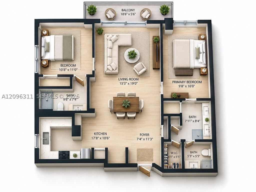 Image 19 of property listing at 5701 Collins Ave PH14, Miami Beach, FL 33140