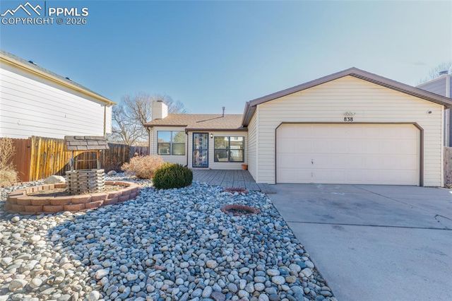 838 Daffodil Street, Fountain, CO 80817