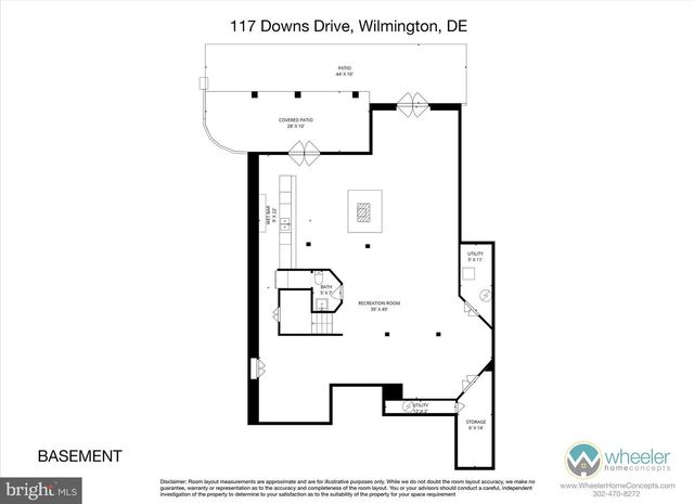 117 DOWNS DR, Wilmington, DE 19807