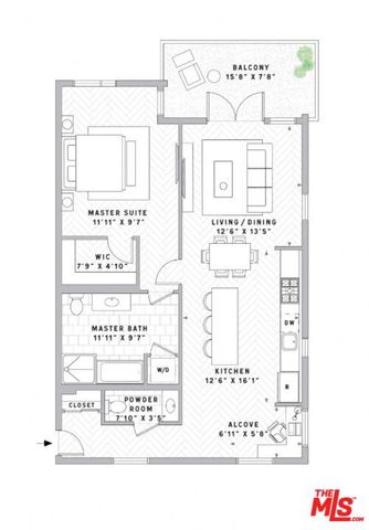 1250 N Fairfax Avenue 411, West Hollywood, CA 90046