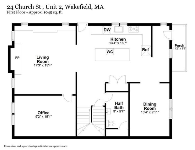 24 Church Street 1, Wakefield, MA 01880