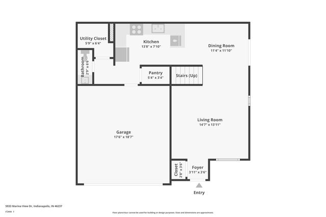 5933 Marina View Drive, Indianapolis, IN 46237