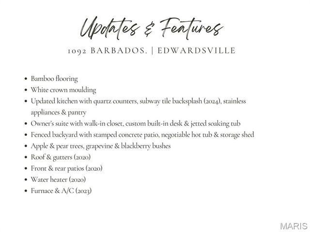 1092 Barbados Drive, Edwardsville, IL 62025