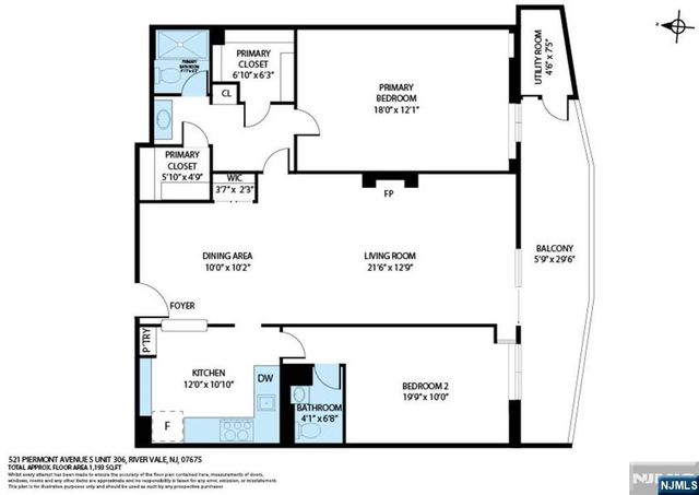521 Piermont Avenue 306A, River Vale, NJ 07675