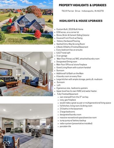 7619 Perrier Drive, Indianapolis, IN 46278
