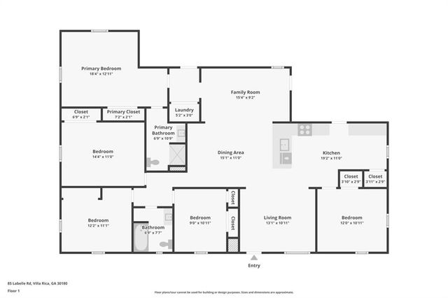 85 Labelle Road, Villa Rica, GA 30180